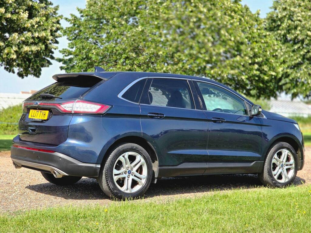 Ford Edge 2.0 Tdci Titanium Powershift Awd Euro 6 Ss LL17TYH Blue #4
