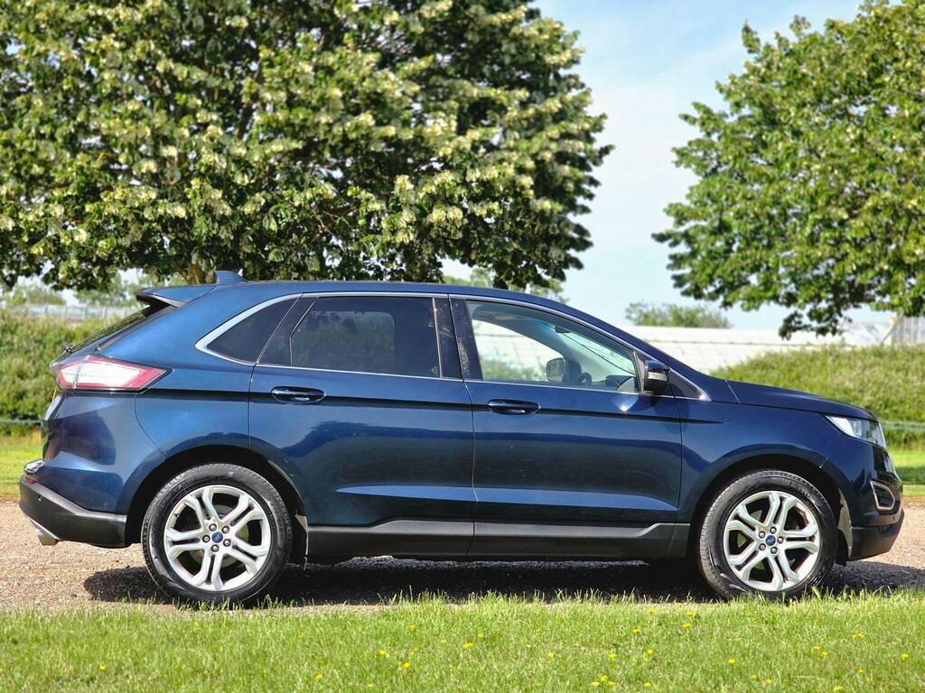 Ford Edge 2.0 Tdci Titanium Powershift Awd Euro 6 Ss LL17TYH Blue #3