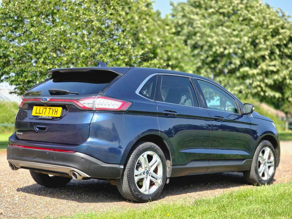 Ford Edge 2.0 Tdci Titanium Powershift Awd Euro 6 Ss LL17TYH Blue #5