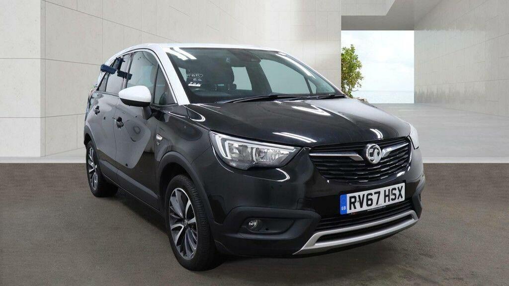 Vauxhall Crossland X 1.2 Turbo Elite Nav Euro 6 Ss Black