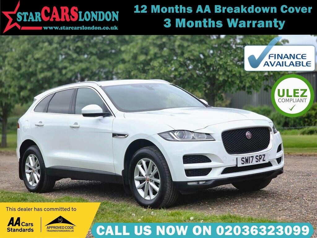 Jaguar F-Pace 2.0 D180 Prestige Awd Euro 6 Ss White