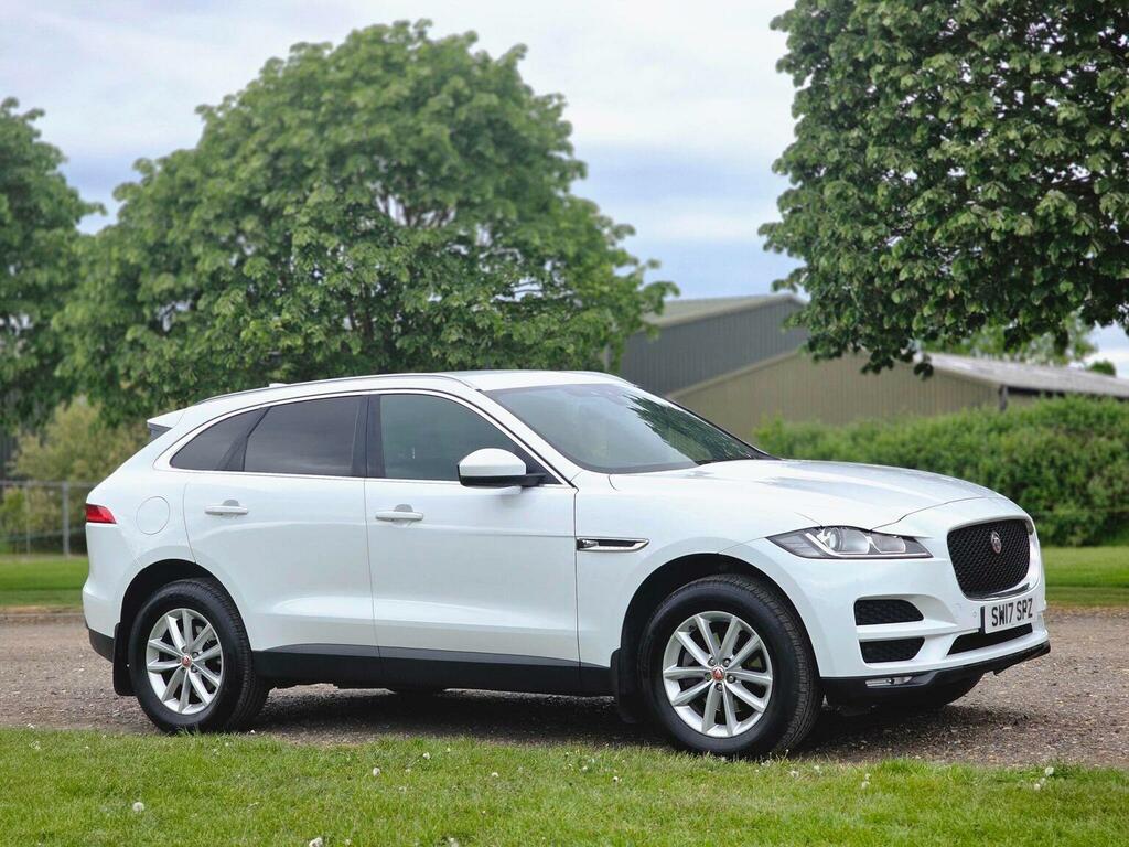 Jaguar F-Pace 2.0 D180 Prestige Awd Euro 6 Ss White #2