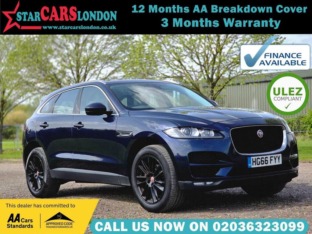Jaguar F-Pace 2.0 D180 Portfolio Awd Euro 6 Ss Blue