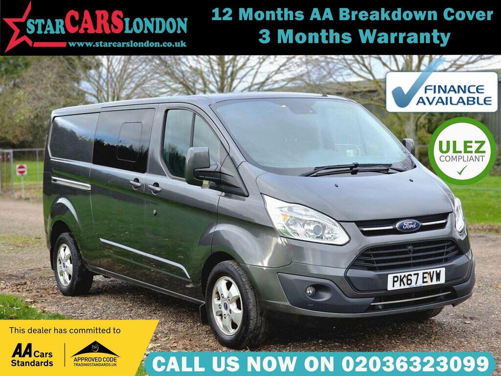 Ford Transit Custom 2.0 Tdci 290 Limited L1 H1 6Dr Grey