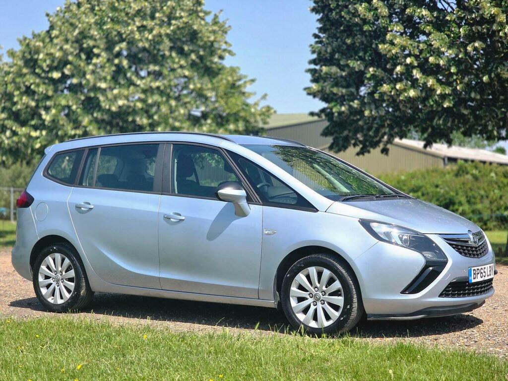 Vauxhall Zafira Tourer 1.4I Turbo Design Euro 6 BP65LBY Silver #2