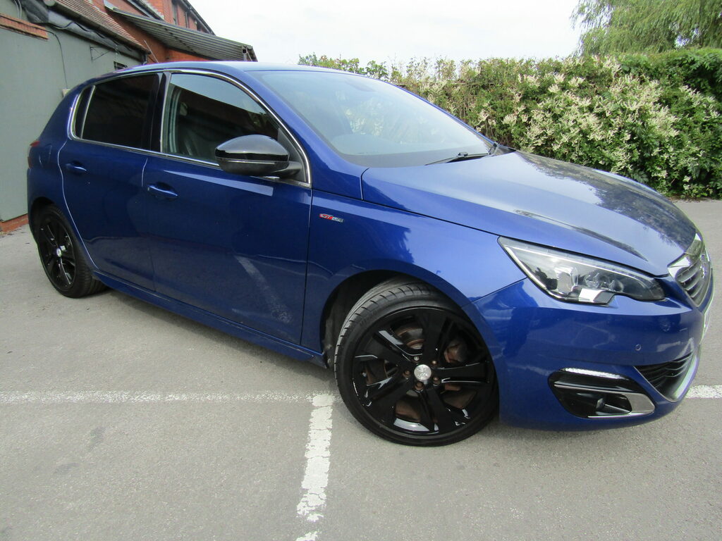 Peugeot 308 308 Gt Line Ss WM17XRD Blue