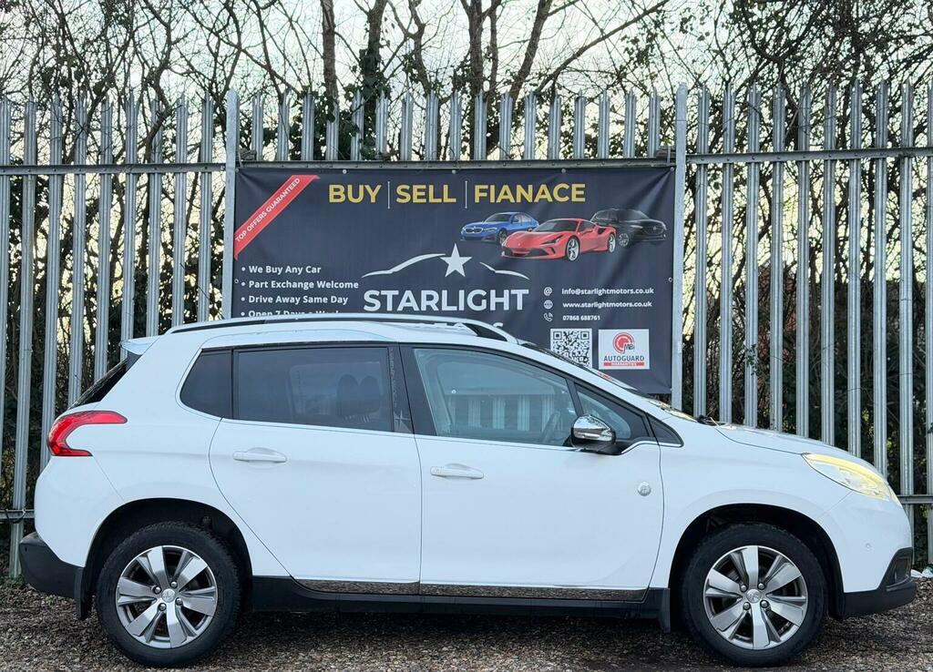 Peugeot 2008 1.2 Vti Puretech Crossway Euro 5 White #4