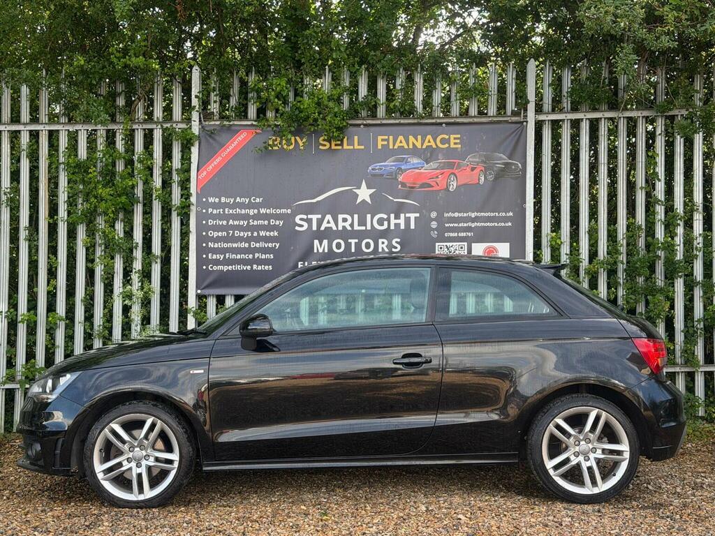 Audi A1 1.4 Tfsi S Line S Tronic Euro 5 Ss Black #2