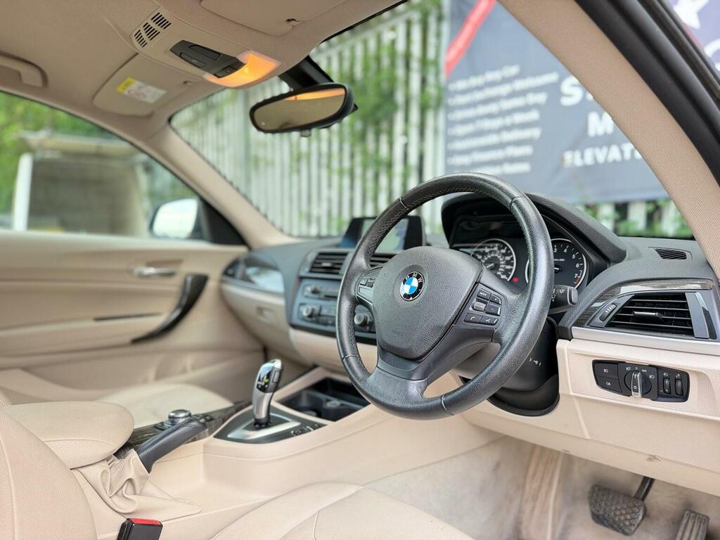 BMW 1 Series 120D Sport Hatchback Black #30