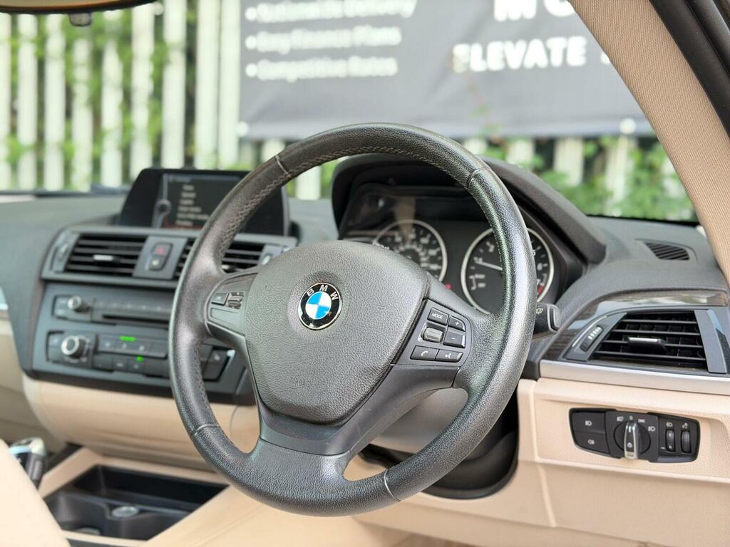 BMW 1 Series 120D Sport Hatchback Black #3