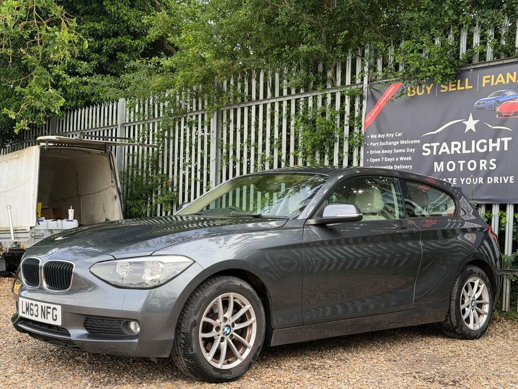 BMW 1 Series 120D Sport Hatchback Black #6
