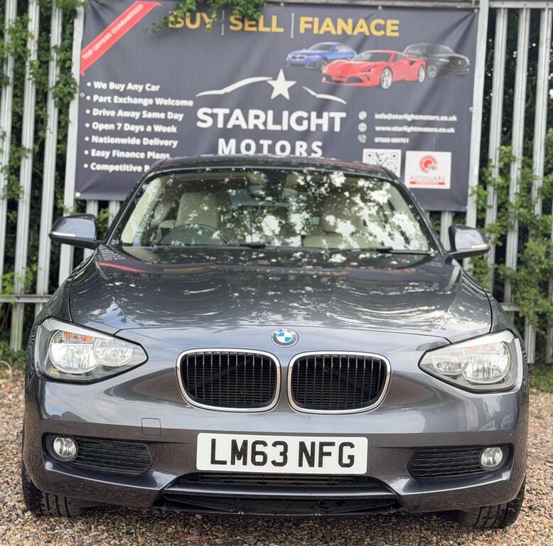 BMW 1 Series 120D Sport Hatchback Black #8