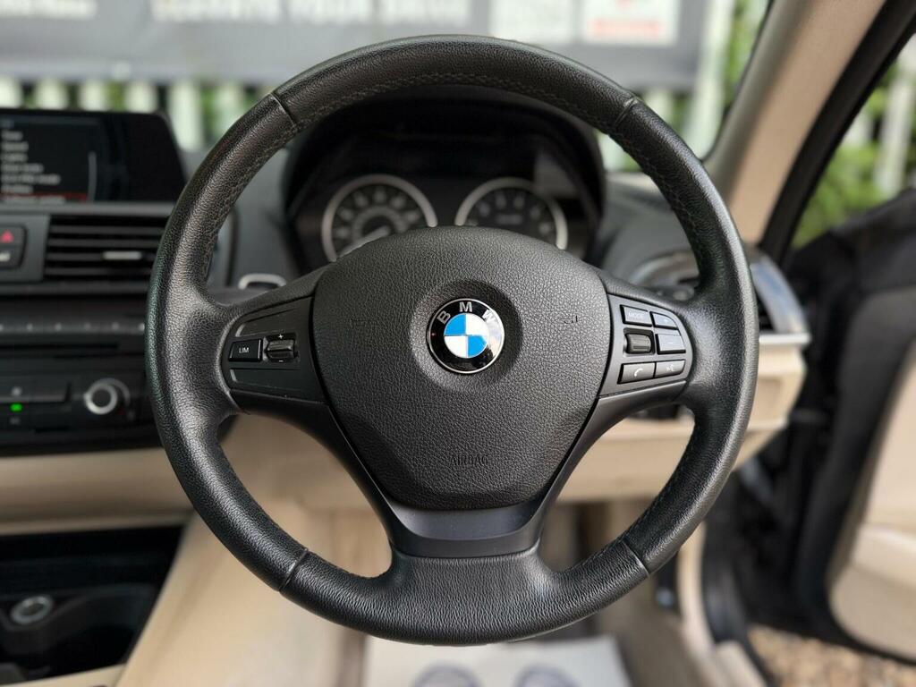 BMW 1 Series 120D Sport Hatchback Black #14