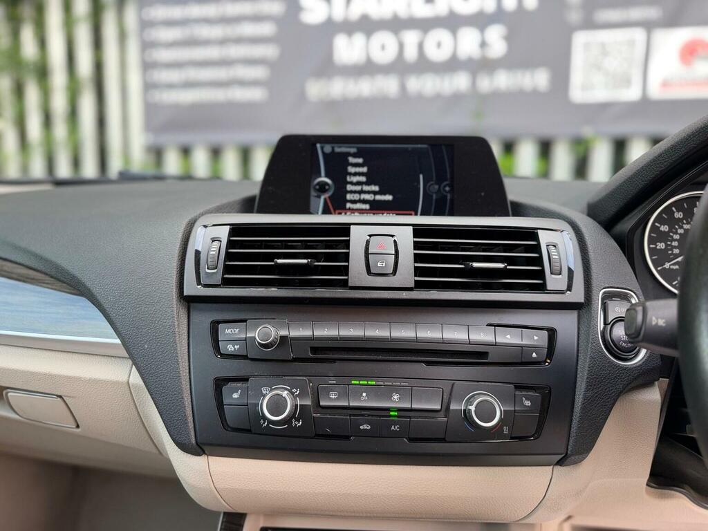 BMW 1 Series 120D Sport Hatchback Black #18