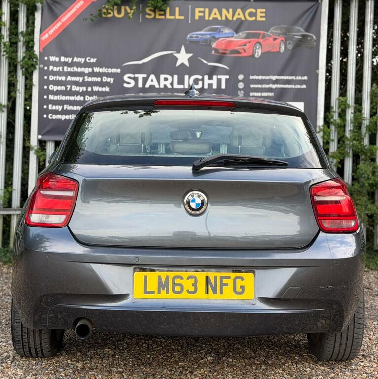 BMW 1 Series 120D Sport Hatchback Black #9