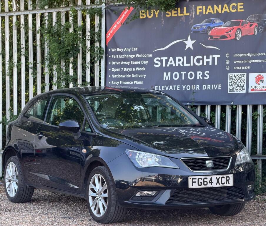 Seat Ibiza 1.4 Toca Sport Coupe Euro 5 Black