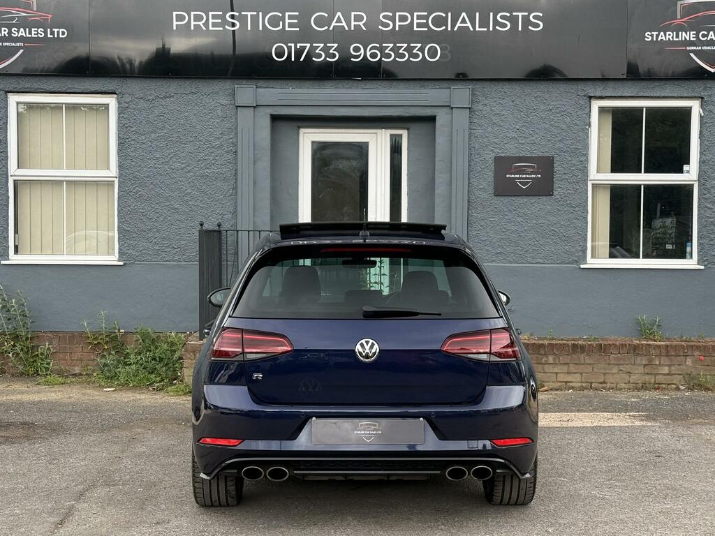 Volkswagen Golf R Blue #5