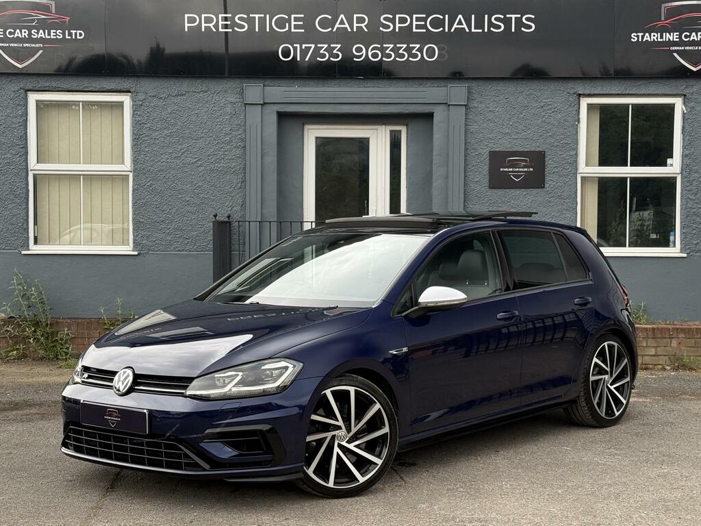 Volkswagen Golf R Blue #3