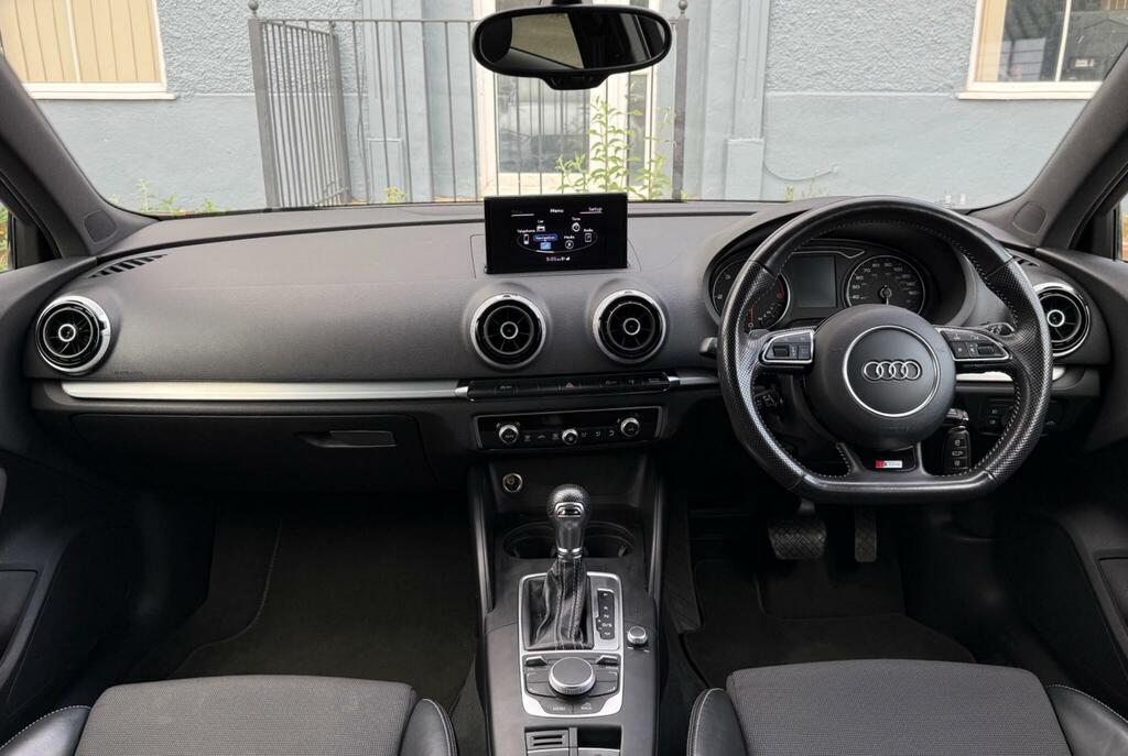 Audi A3 2.0 Tdi S Line Sportback S Tronic Euro 6 Ss DF64DNN White #6
