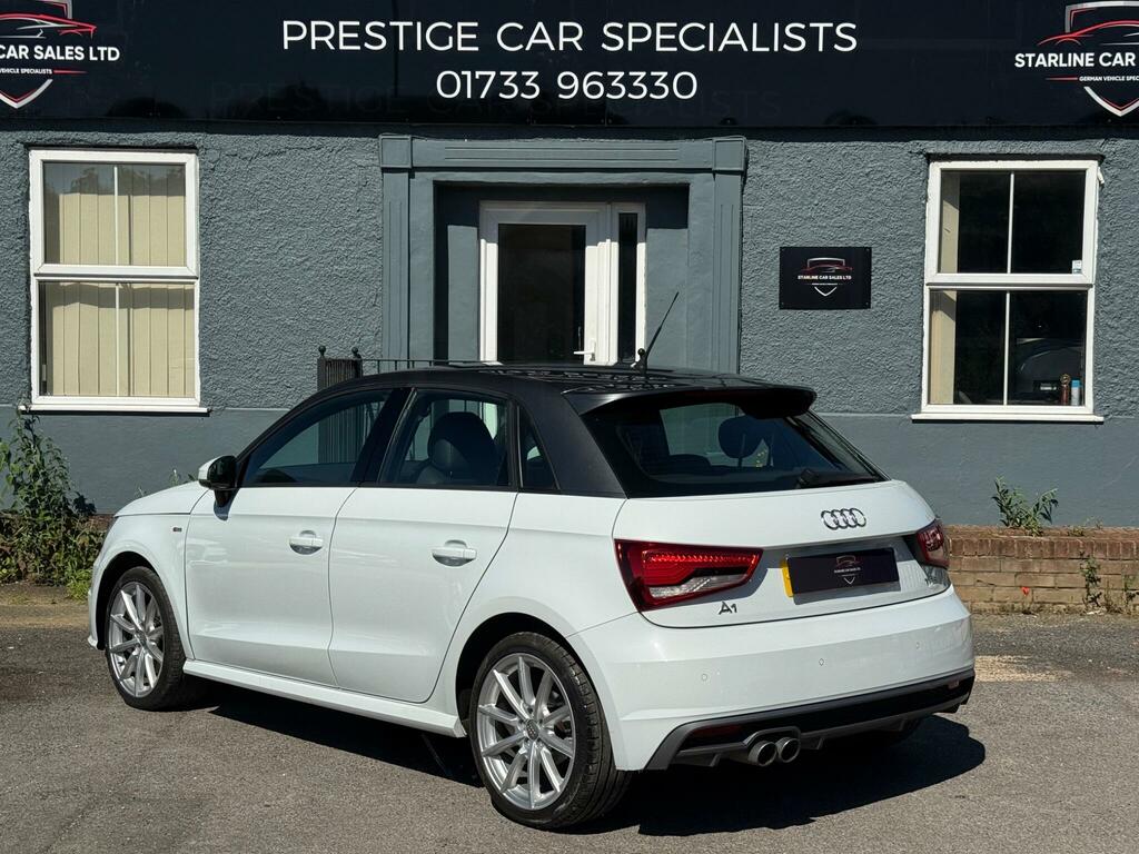 Audi A1 1.4 Tfsi Sport White #4