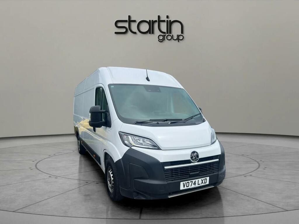 Vauxhall Movano 2.2 Cdti 3500 Biturbo Hd Prime L4 H2 Euro 6 Ss White