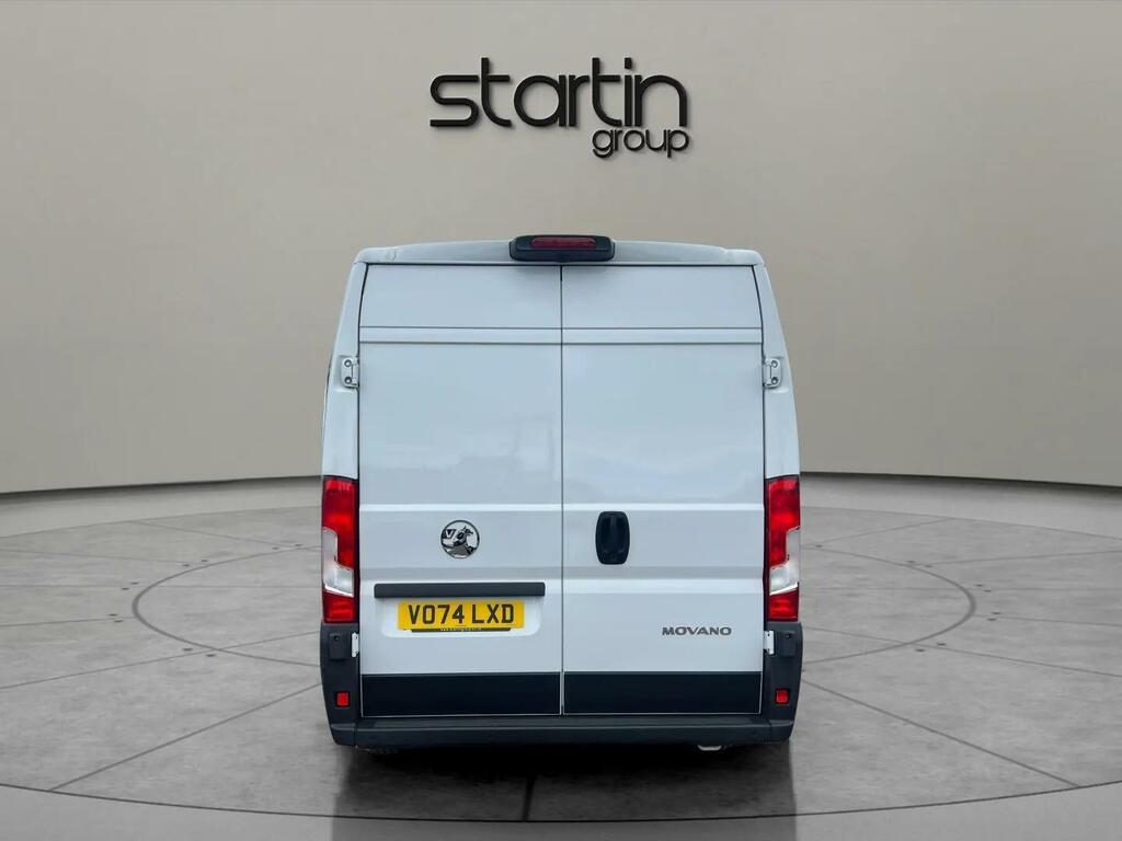 Vauxhall Movano 2.2 Cdti 3500 Biturbo Hd Prime L4 H2 Euro 6 Ss VO74LXD White #6