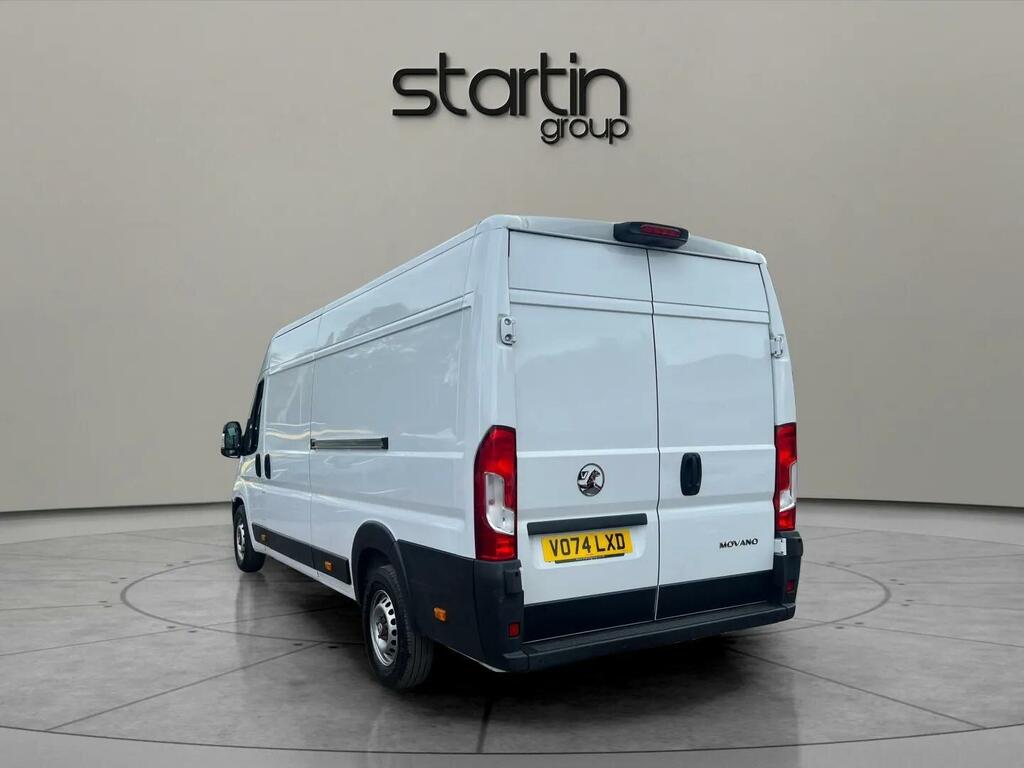Vauxhall Movano 2.2 Cdti 3500 Biturbo Hd Prime L4 H2 Euro 6 Ss VO74LXD White #5