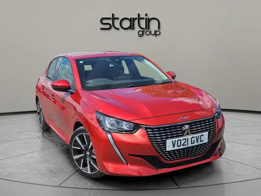 Peugeot 208 1.2 Puretech Allure Premium Euro 6 Ss Red