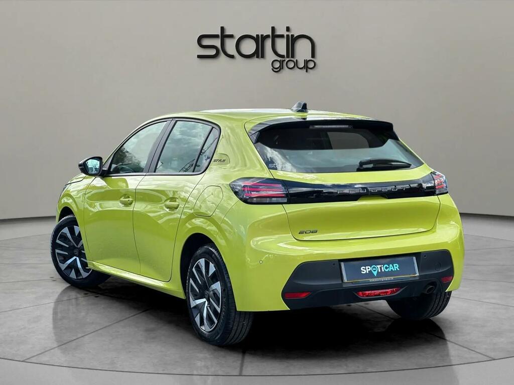 Peugeot 208 1.2 Puretech Style Euro 6 Ss VK75XBY Yellow #3