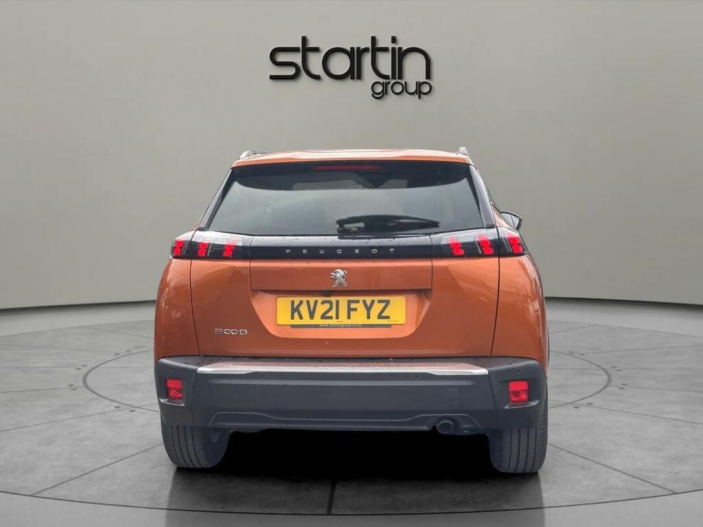 Peugeot 2008 1.2 Puretech Allure Premium Euro 6 Ss KV21FYZ Orange #6