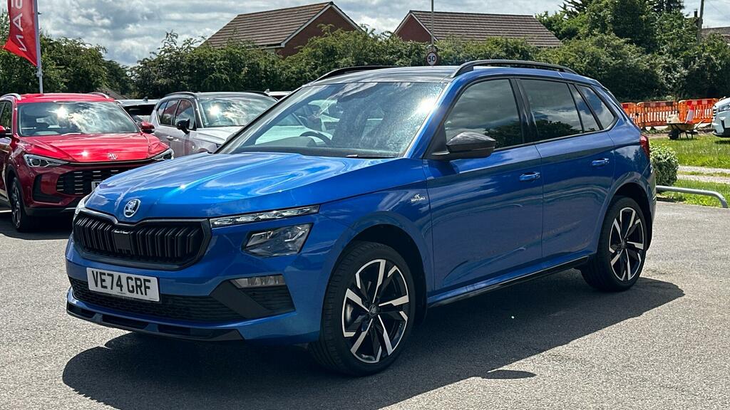 Skoda Kamiq 1.0 Tsi Monte Carlo Edition Dsg Euro 6 Ss VE74GRF Blue #3