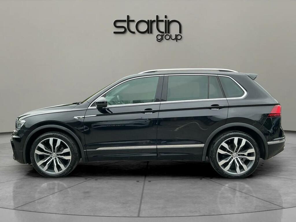 Volkswagen Tiguan 2.0 Tdi R-line Dsg 4Motion Euro 6 Ss VE67EKG Black #5
