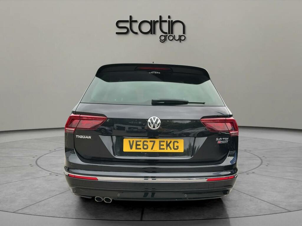 Volkswagen Tiguan 2.0 Tdi R-line Dsg 4Motion Euro 6 Ss VE67EKG Black #6