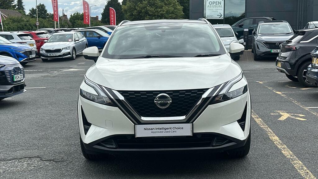 Nissan Qashqai 1.3 Dig-t Mhev N-connecta Xtron Euro 6 Ss OV23WXY White #6