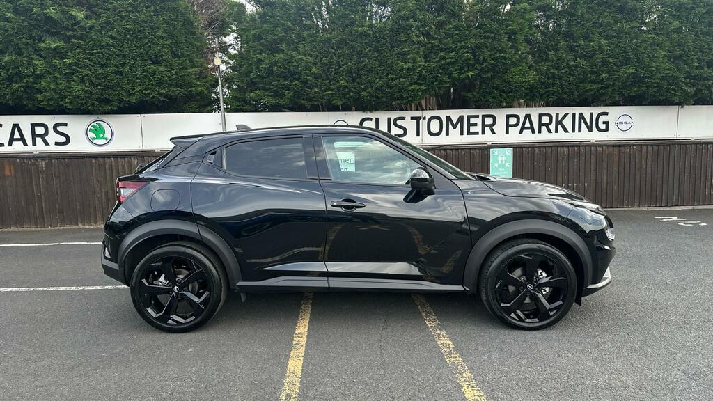 Nissan Juke 1.0 Dig-t Tekna Euro 6 Ss OX75TZT Black #5