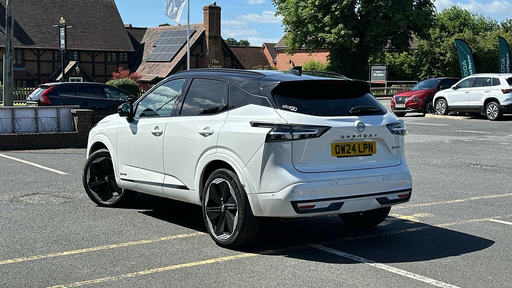 Nissan Qashqai 1.5 H E-power N-design Euro 6 Ss OW24LPN White #4