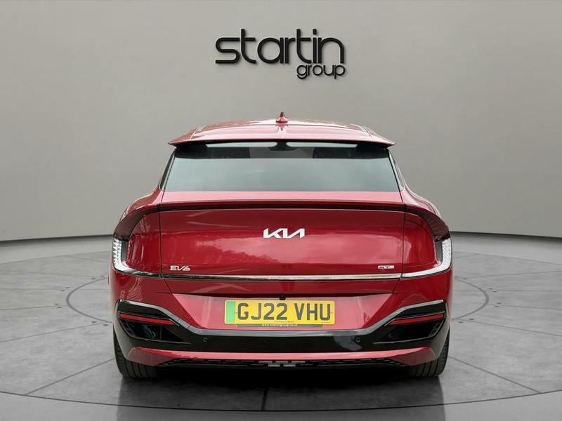 Kia EV6 77.4 Kwh Gt-line GJ22VHU Red #6