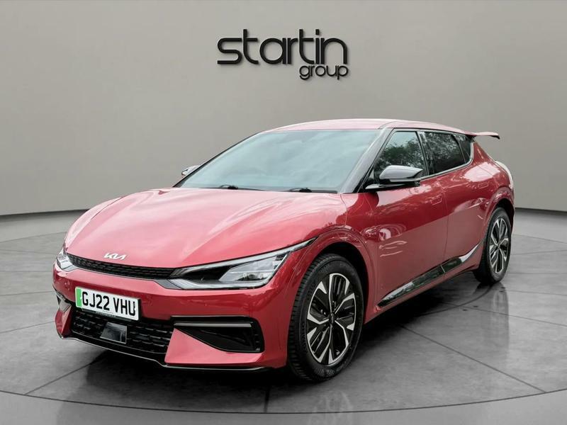 Kia EV6 77.4 Kwh Gt-line GJ22VHU Red #3