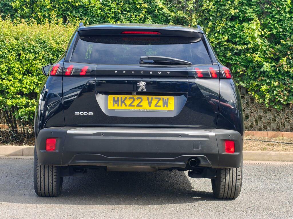 Peugeot 2008 1.2 Puretech Allure Premium Euro 6 Ss MK22VZW Black #6