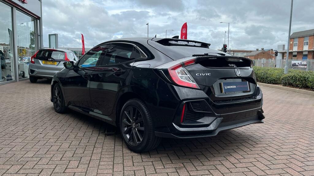 Honda Civic 1.0 Vtec Turbo Sr Hatchback Euro Black #3