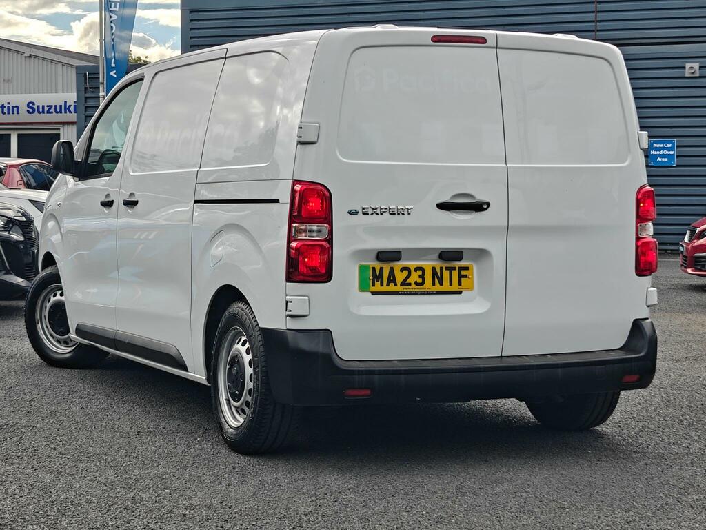 Peugeot E-Expert E 1200 75Kwh Professional Standard Panel Van White #4