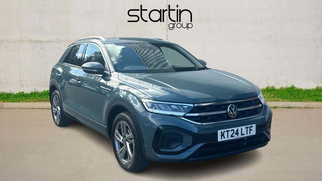 Volkswagen T-Roc 1.5 Tsi R-line Dsg Euro 6 Ss Blue