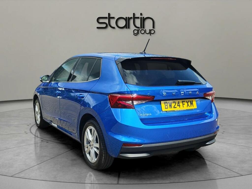 Skoda Fabia 1.0 Tsi Se L Euro 6 Ss BW24FXM Blue #4