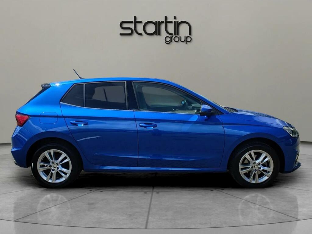 Skoda Fabia 1.0 Tsi Se L Euro 6 Ss BW24FXM Blue #6