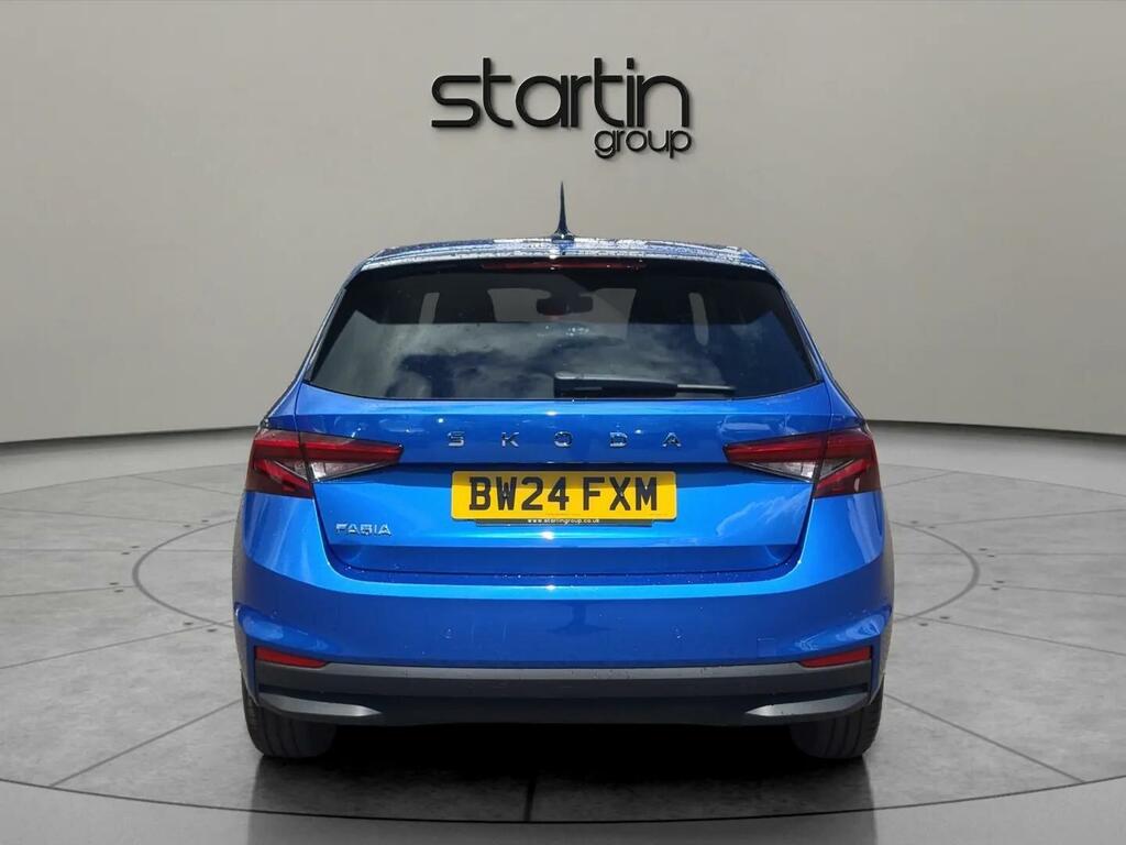 Skoda Fabia 1.0 Tsi Se L Euro 6 Ss BW24FXM Blue #5
