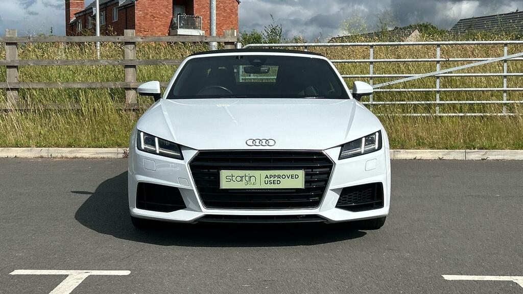 Audi TT 2.0 Tfsi S Line Roadster Euro 6 Ss RF65YOK White #6