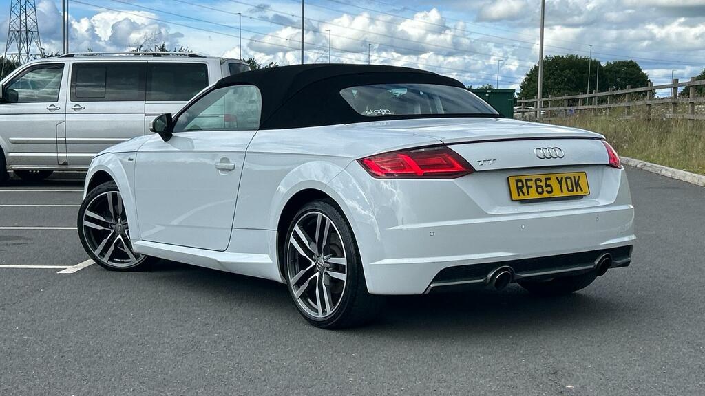 Audi TT 2.0 Tfsi S Line Roadster Euro 6 Ss RF65YOK White #3