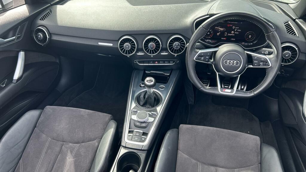 Audi TT 2.0 Tfsi S Line Roadster Euro 6 Ss RF65YOK White #4