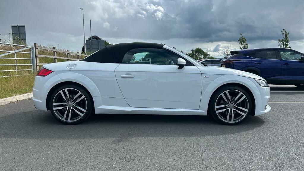 Audi TT 2.0 Tfsi S Line Roadster Euro 6 Ss RF65YOK White #5