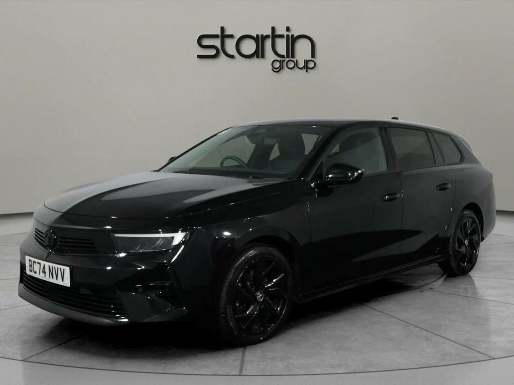 Vauxhall Astra 1.2 Turbo Gs Sports Tourer Euro 6 Ss BC74NVV Black #3
